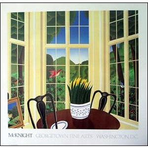 -マックナイト アートポスター-ベニングトン(ワシントンD.C.)(675×704mm) -おしゃれ...