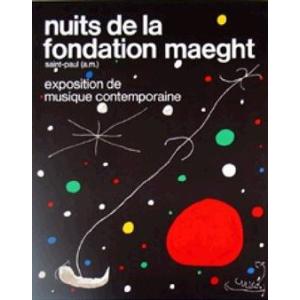 ミロ アートポスター-月で吠える犬(483×590mm) ジョアン・ミロ