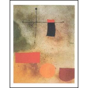 -アートポスター- 抽象 (70cm×100cm)　ジョアン・ミロ -おしゃれインテリアに-