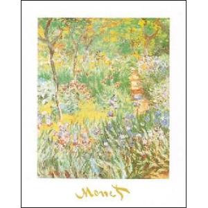 -モネ アートポスター- ジヴェルニーの画家の庭 (24cm×30cm) -おしゃれインテリアに-｜poster