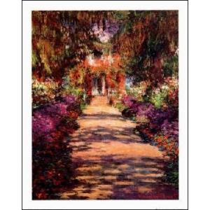 -アートポスター- ジヴェルニーの庭 (40cm×50cm)　クロード・モネ -おしゃれインテリアに...