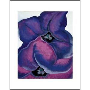 Oriental Poppies 1928(ジョージア オキーフ)額装済ポスター : az