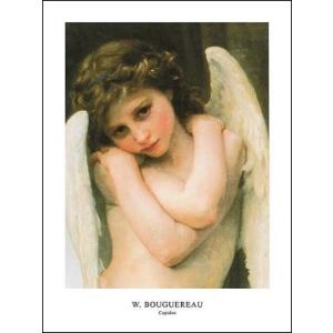 -アートポスター- キューピット 60cm×80cm　天使・ルネッサンス -おしゃれインテリアに-