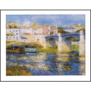 -アートポスター- シャトゥーの橋 （24cm×30cm）　オーギュスト・ルノアール -おしゃれイン...