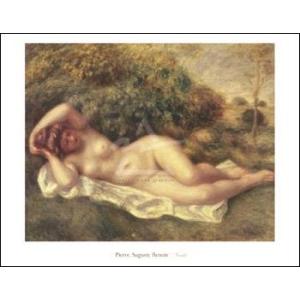 -アートポスター-裸婦(711×915mm) ルノアール -おしゃれインテリアに-｜poster