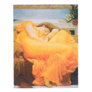 -アートポスター- Flaming June 40cm×50cm -おしゃれインテリアに-