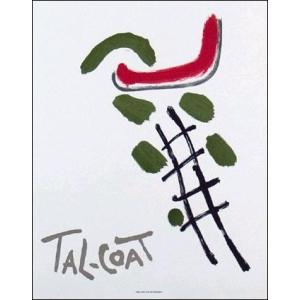 -タルコート-Untitled, 1959(480×655mm) リトグラフ -おしゃれインテリアに...