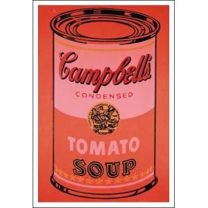 -ウォーホル アートポスター-Campbell's Soup Can, c.1965 (Orange)(331×480mm) -おしゃれインテリアに-｜poster