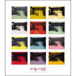 特別額装マット作品/アートポスター/ダブル エルビス プレスリー 1963