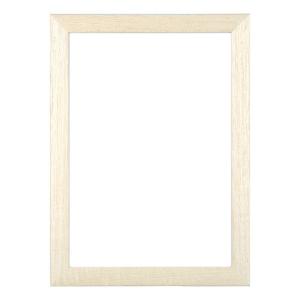 木製アートフレーム(額)　50×70cm用　カラー：オフホワイト色