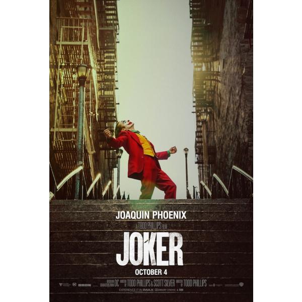 ジョーカー 映画ポスター 軽量アルミ製フレーム付 JOKER 2019 91.5×61cm