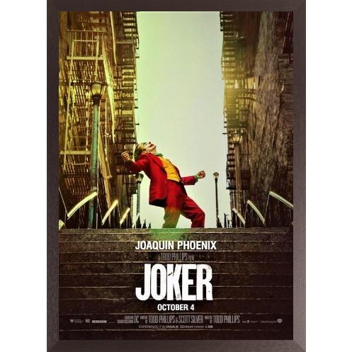 ジョーカー JOKER 映画ポスター 木製アートフレーム付 91.5×61cm