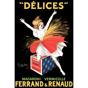 レオネット・カッピエッロ Ferrand & Renaud ヴィンテージポスター