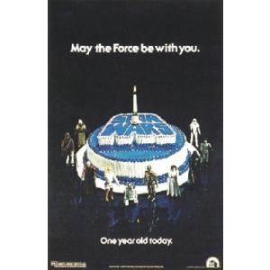 スター・ウォーズ ポスター  Star Wars　1978 公開1周年記念 Star Wars 1st Birthday｜posterbin2