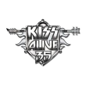 キッス　ピンバッチ　KISS PIN BADGE: ALIVE 35 TOUR【10402】｜posterbin2