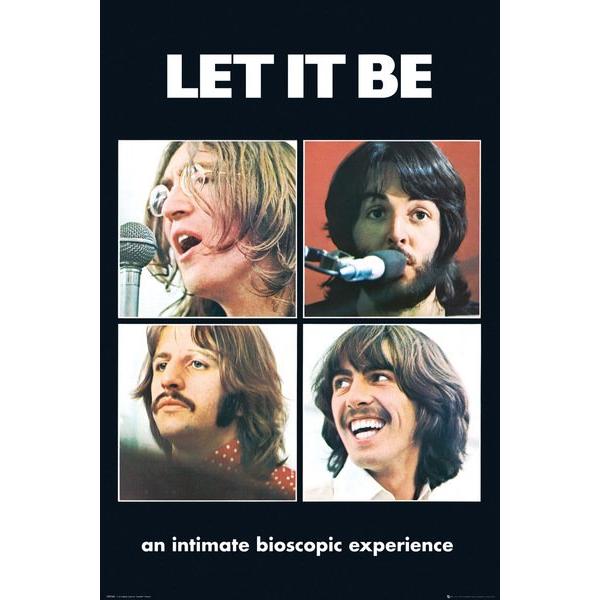 ザ・ビートルズ ポスター The Beatles Let It Be(141002)