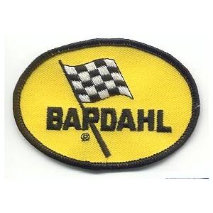 オフィシャル　レーシング　パッチ（ワッペン） Bardahl Oil 3" Oval Official Racing Patch｜posterbin2