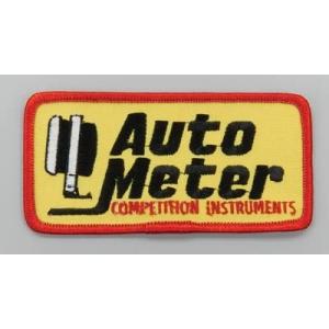 オフィシャル　レーシング　パッチ（ワッペン） Autometer 4" Official Racing Patch｜posterbin2
