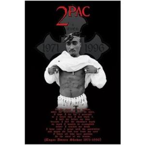 2パック（トゥーパック) ポスター　Tupac 【デッドストック】