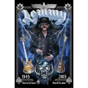 レミー・キルミスター ポスター　Lemmy (Commemorative)(160204)｜posterbin2