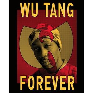 ウータン・クラン デラックスステッカー Wu-Tang Clan Forever RZA｜posterbin2