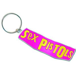 セックス・ピストルズ  メタルキーリング Sex Pistols Key Ring (Key Chain): Classic Logo