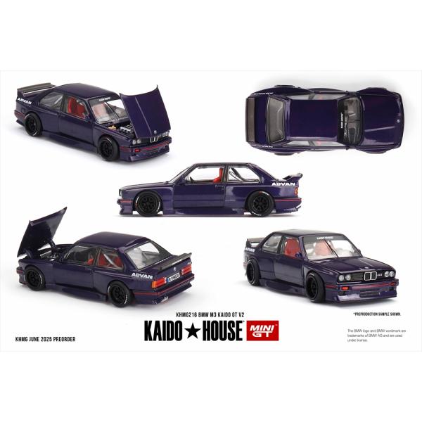 MINI GT 1/64 BMW M3 KAIDO GT V2 左ハンドル仕様 完成品ミニカー KH...