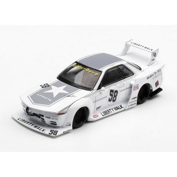MINI GT 1/64 LBWK Nissan GT-R32 Kaido Works 東京オートサ...