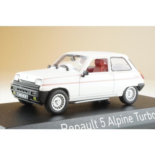 ノレブ 1/43 ルノー 5 アルピーヌ ターボ 1983 ホワイト 完成品ミニカー 510535