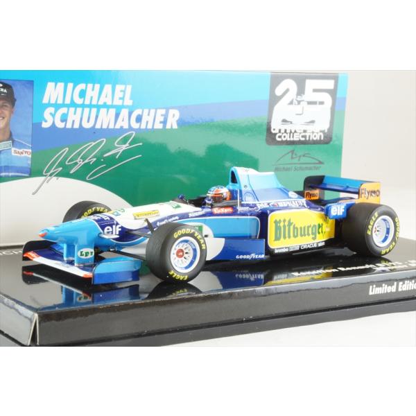 ミニチャンプス 1/43 ベネトン ルノー B195 No.1 1995 F1 モナコGP ウィナー...