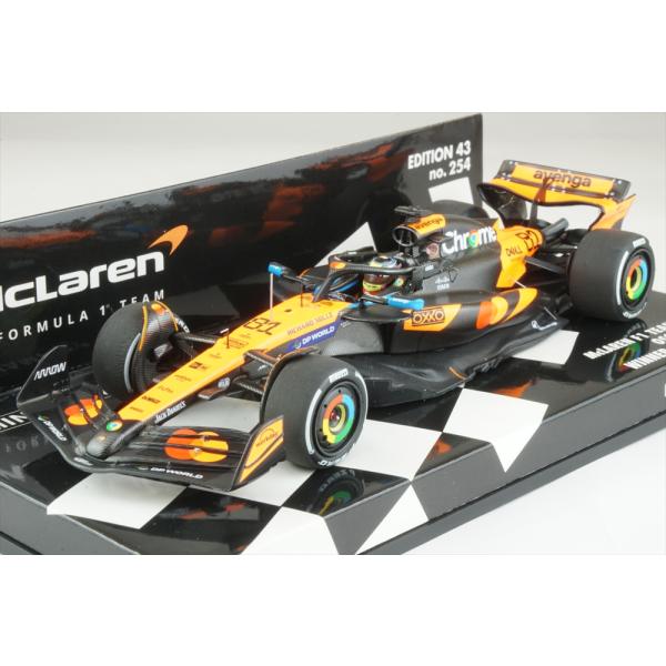 ミニチャンプス 1/43 マクラーレン MCL39 No.81 2025 F1 中国GP ウィナー ...