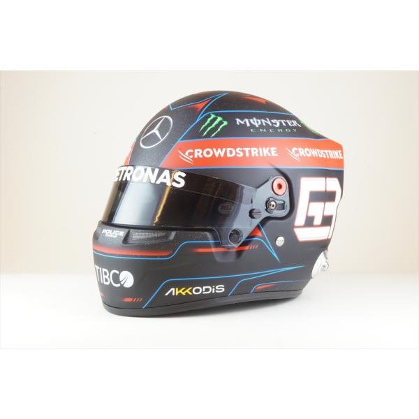 ディーラー別注 1/2 ドライバーズヘルメット AMG ペトロナス 2022 F1 G.ラッセル メ...
