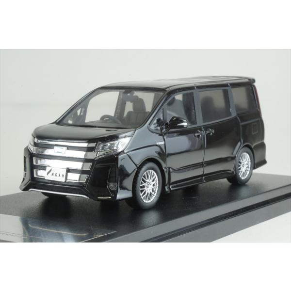 ハイストーリー 1/43 トヨタ ノア ハイブリッド Si 2019 ブラック 完成品ミニカー HS...