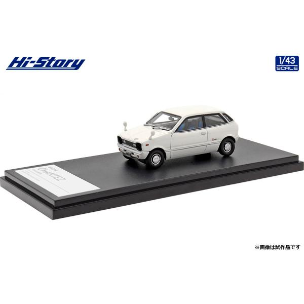 ハイストーリー 1/43 マツダ シャンテ GF II 1973 ホワイト 完成品ミニカー HS35...