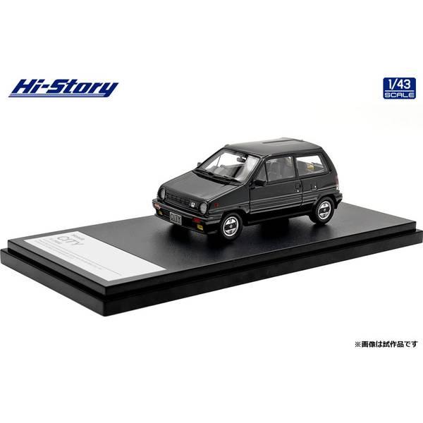 ハイストーリー 1/43 ホンダ シティR 1985 ブラックバーンメタリック 完成品ミニカー HS...