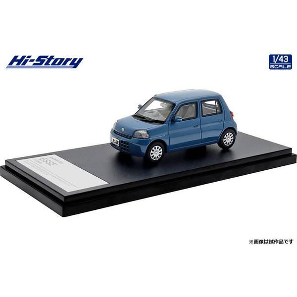 ハイストーリー 1/43 ダイハツ エッセ X 2006 シーブルー 完成品ミニカー HS421BL