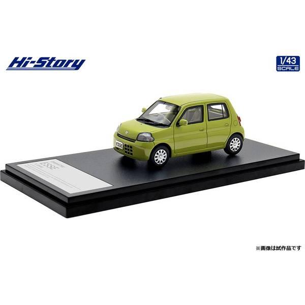 ハイストーリー 1/43 ダイハツ エッセ X 2006 リーフグリーン 完成品ミニカー HS421...