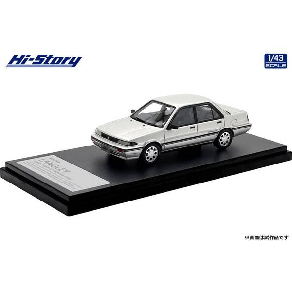 ハイストーリー 1/43 ニッサン ラングレー 4ドアセダン GTツインカム 1988 シルバーメタ...