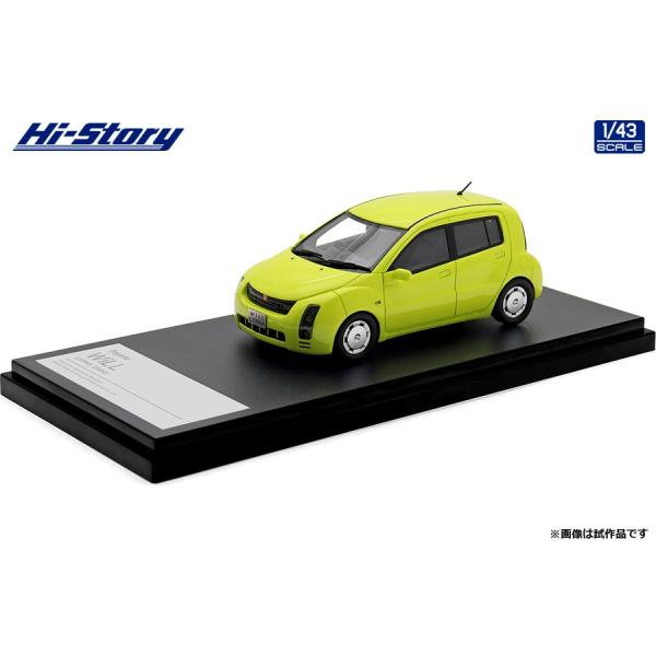 ハイストーリー 1/43 トヨタ WiLL サイファ 2002 KI 完成品ミニカー HS481YE