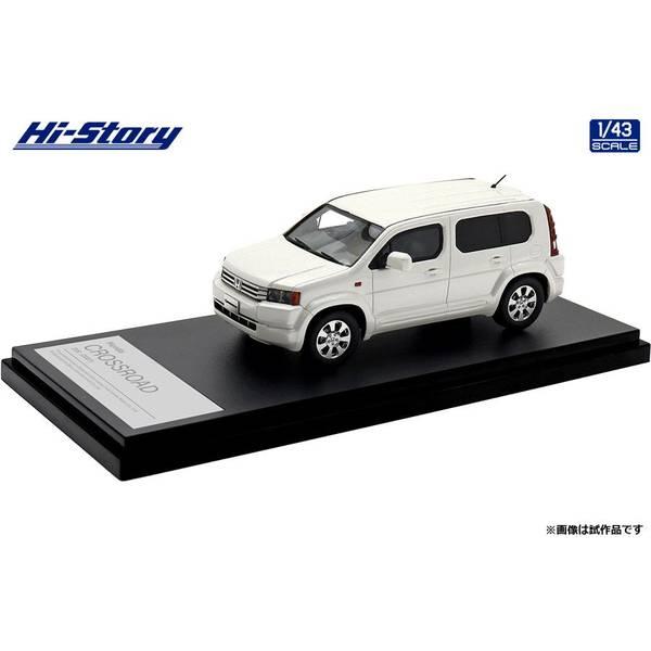 ハイストーリー 1/43 ホンダ クロスロード 20X 2007 プレミアムホワイトパール 完成品ミ...