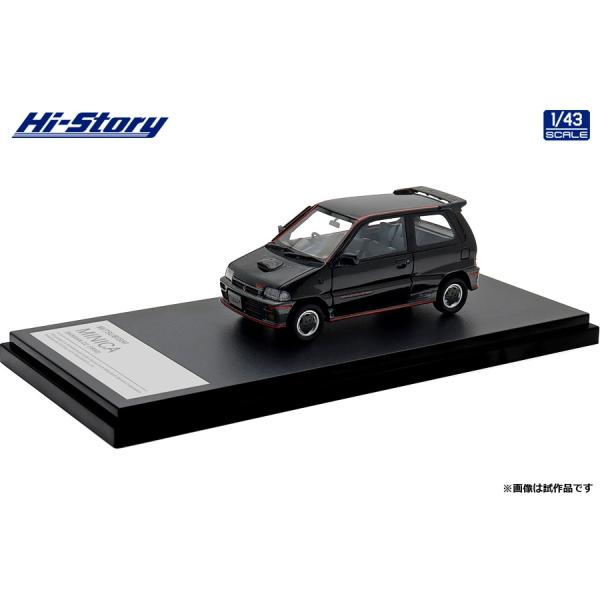 ハイストーリー 1/43 ミツビシ ミニカ ダンガンZZ 1990 ランプブラック 完成品ミニカー ...