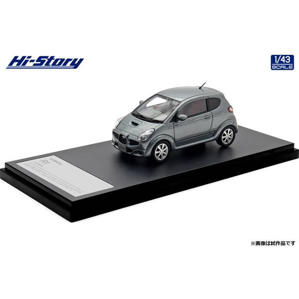 ハイストーリー 1/43 スバル R1 S 2005 チタニウムグレーメタリック 完成品ミニカー H...