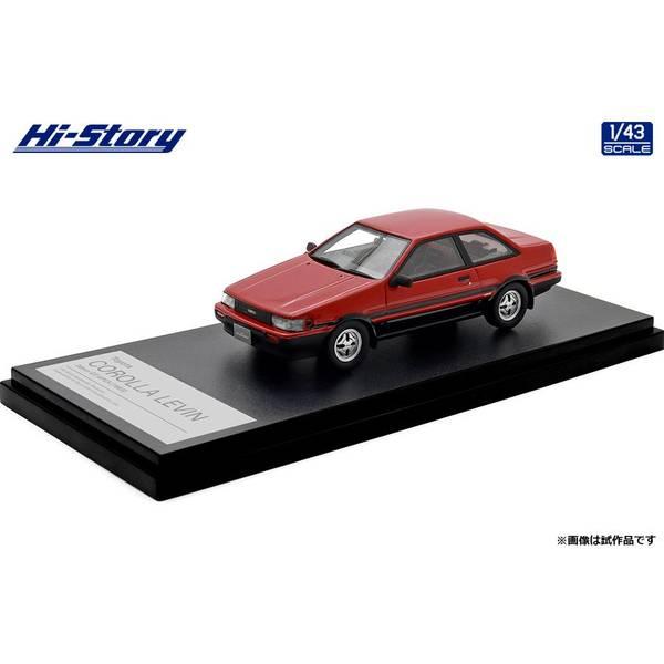 ハイストーリー 1/43 トヨタ カローラレビン 2ドア GT APEX 1983 ハイフラッシュツ...