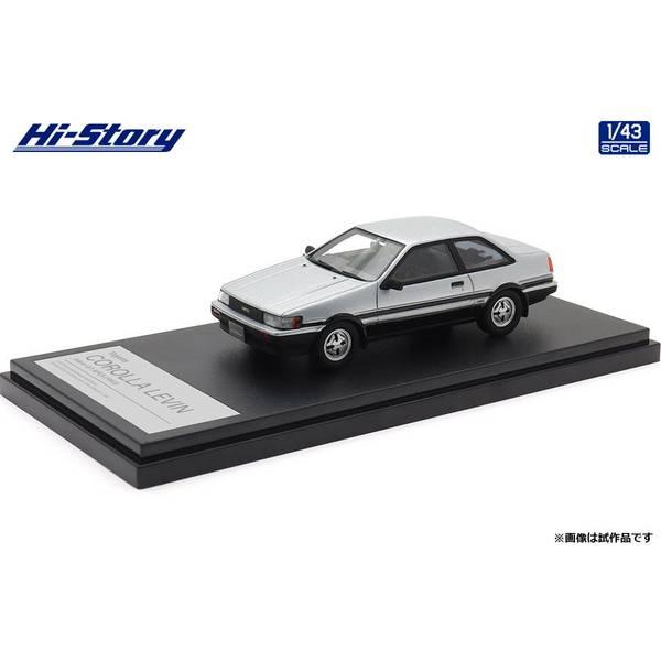 ハイストーリー 1/43 トヨタ カローラレビン 2ドア GT APEX 1983 ハイメタルツート...