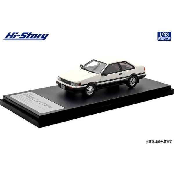 ハイストーリー 1/43 トヨタ カローラレビン 2ドア GT APEX 1983 ハイテックツート...