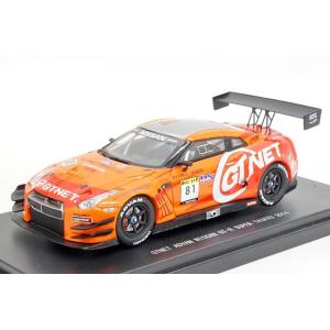 エブロ 1/43 GTNET ADVAN C-WEST GT-R 2014 スーパー耐久 No.81...