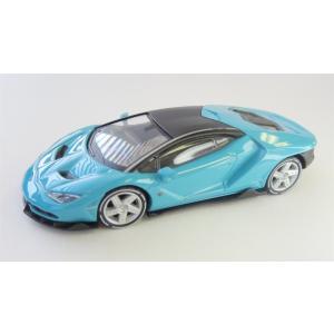 ブンカ/京商 1/64 ランボルギーニ チェンテナリオ ブルー/ブラック 完成品ミニカー ブンカ64...