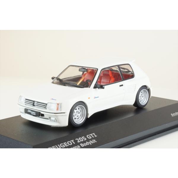 ソリド 1/43 プジョー 205 ディマー ホワイト 完成品ミニカー S4310801