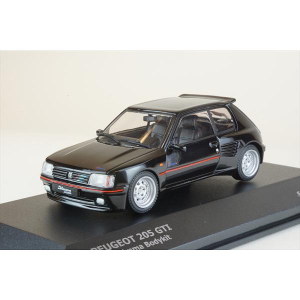 ソリド 1/43 プジョー 205 ディマー ブラック 完成品ミニカー S4310802