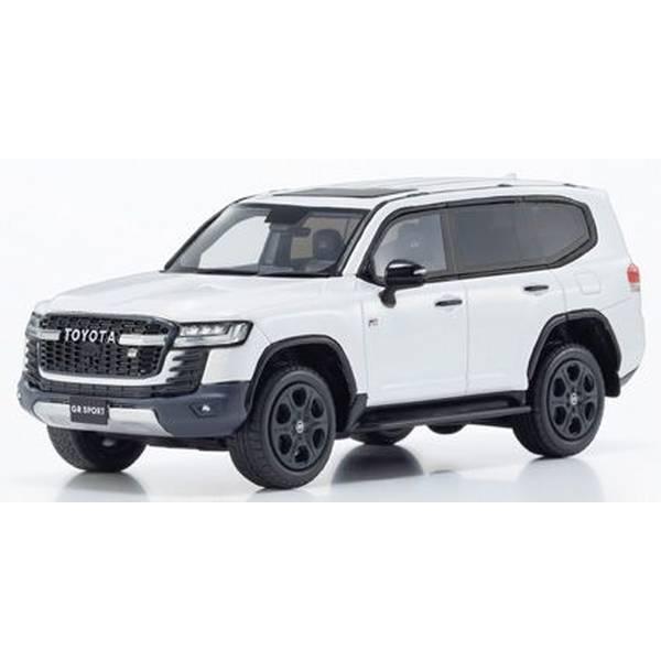 京商 1/43 トヨタ ランドクルーザー GRスポーツ ホワイト 完成品ミニカー KSR43122W